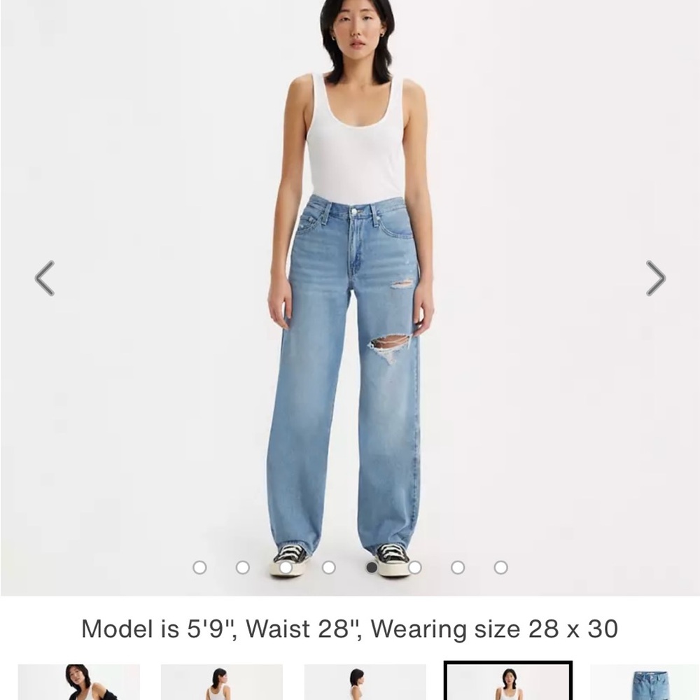 Levi’s Baggy Dad jeans